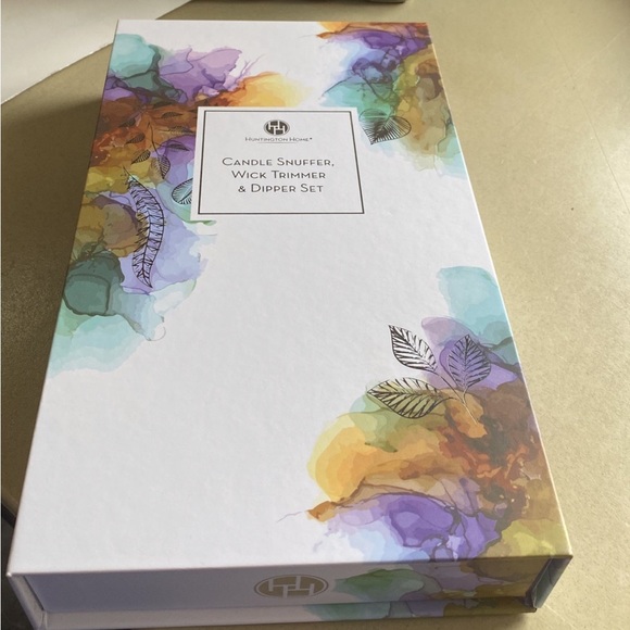 Huntington Home Other - NIB candle snuffer, wick trimmer, &dipper set